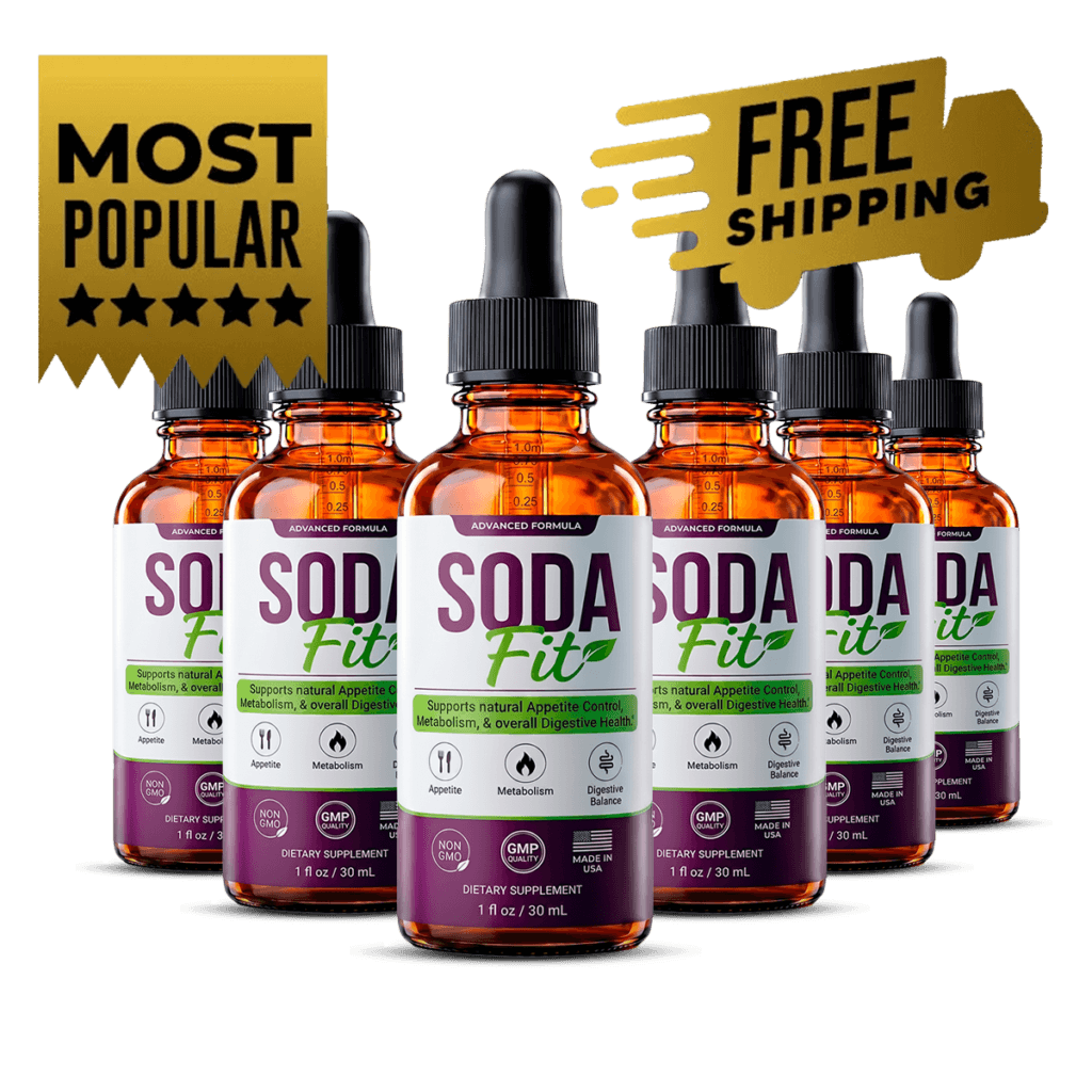 6 SodaFit bottles â€” 180-day supply